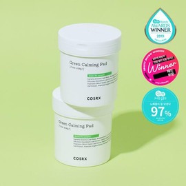 COSRX One Step Green Hero Calming Pad 90 Sheets Double Pack  - COSRX One Step Green Hero Calm