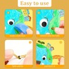 Pack of 100 Mini Brads Pattern Bag Clips, Metal Round