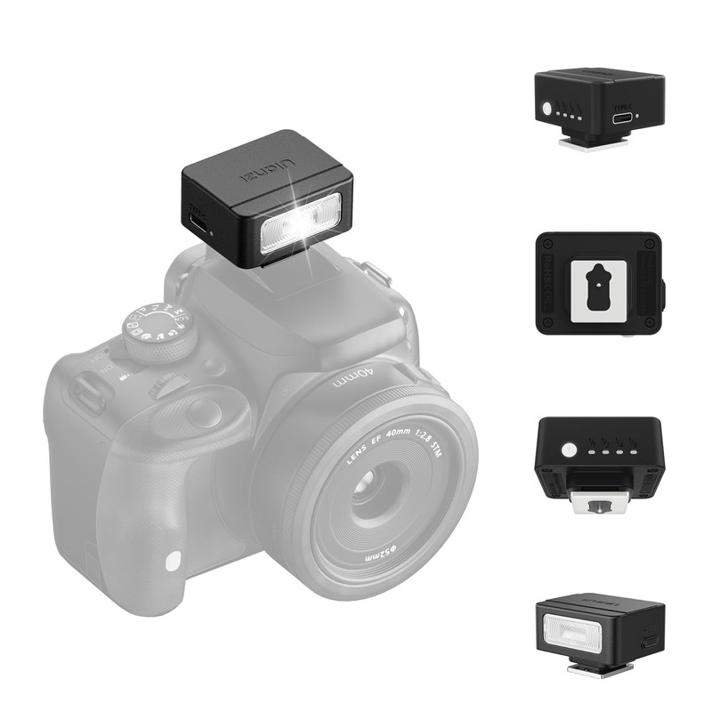 ULANZI Mini Camera Flash SL01 Speedlite Digital Camera Speedlight with