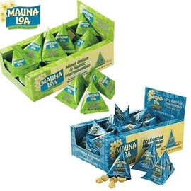 Mauna Loa Macadamia Nut 24 sachet pack Best two sets (salty / Maui Onion & Garlic)