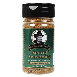 All Purpose Seasoning - Jim Baldridge's Secret Seasoning - 4.7 oz - All Natural - Gluten & MSG Free - Nebraska USA Made - Unique Spice Blend - Gourmet All Purpose Herbs & Spice Blend