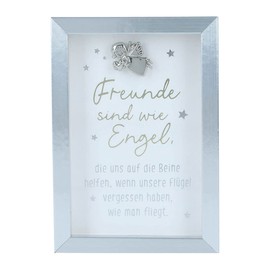 Depesche 11625-038 - Photo Frame with Compliment, Small Decorative Frame with Pretty Saying, Approx. 8.4 x 5.8 x 1.9 cm, Ideal as a Gift or a Little Present