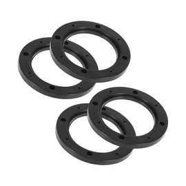 ACROPIX 4 Inch 92mm ID Universal Car Hollow Speaker Spacer Plate Mounting Black - Pack of 4