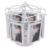 Rotating Photo Display Frame Multifunctional Removable Stable Metal Desktop Photo