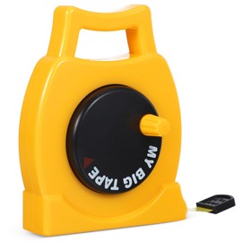 SEWACC Plastic Tape Measure Retractable Self-Locking Measuring Tape with Handle Inch and Centimeter Units for Measurement