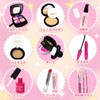 VBACALA Makeup Toy, Pretend Play, Colorless, 12 Pieces, Makeup Set,