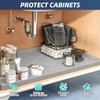 SIKADEER 19" x 19" Under Sink Mat Waterproof, Silicone Mat