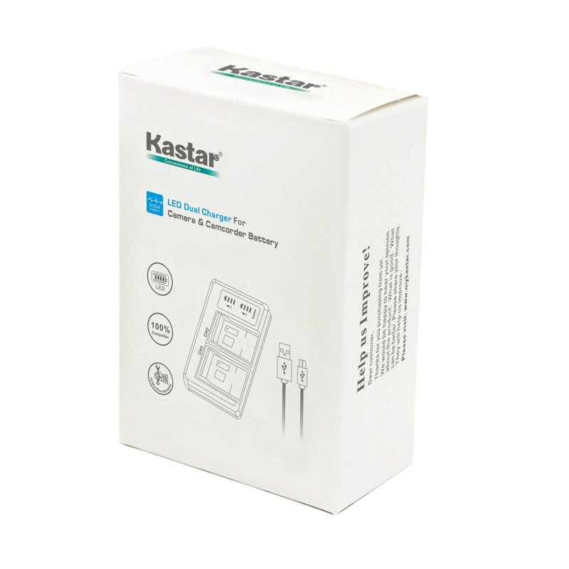 Kastar 1-Pack CGA-DU21 Battery and LTD2 USB Charger Compatible with
