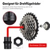 Riceel Bicycle Lock Ring Tool Set, 42 mm Bicycle Bottom