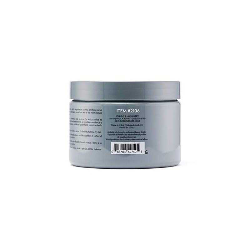 Johnny B Fuddy Matte Styling Gel, 16 Ounce