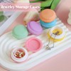 Yicaam Pack of 24 Mini Macaron Storage Boxes, Macaron Jewellery
