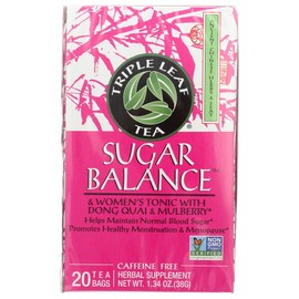 Sugar Balance Women's Tonic Tea, 20 Tea Bags (Pack of 6)