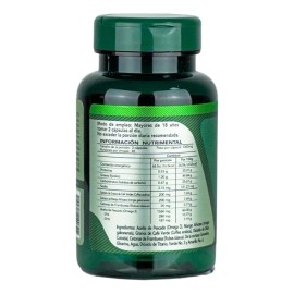 Granos De Café Verde Mango Africano mas Cetonas con Omega 3 EPA/DHA Sin Sabor 90 Cápsulas Herbalia Lab