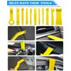 Poraxy 19Pcs Trim Removal Tool,Car Panel Door Audio Trim Removal