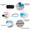 AIMALL 2X 60CM Car LED Strip DRL Turn Signal Switchback