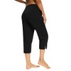 Sarin Mathews Womens Capri Yoga Pants Loose Workout Joggers Drawstring