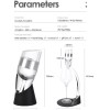 Kealive D&Slifei Deluxe Wine Aerator Pourer with Tower Stand