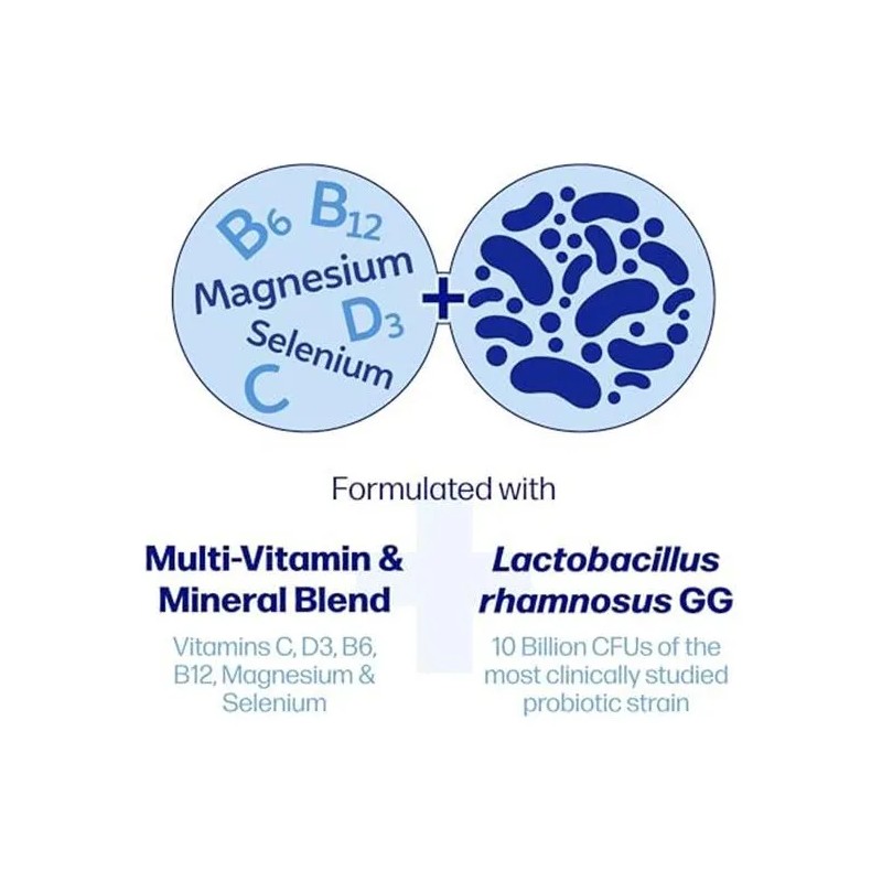 Culturelle Probiótico Y Multivitamínico 8 En 1 Hombres