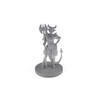 Tiefling Female Death Cleric 2 Tabletop DND Gaming Miniature