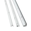 Palisade 94 in. Vinyl Trim Kit in Carrara Marble
