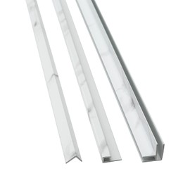 Palisade 94 in. Vinyl Trim Kit in Carrara Marble