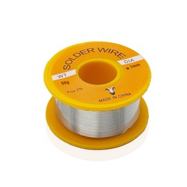 YOWEE Low Temperature Solder Wire Reel Low Temperature Low Melting Point Solder Wire, 6337, 0.04 inch (1 mm) Extra Fine 1.8 oz (50 g), Low Temperature Solder, Electric Solder Wire, Welding Supplies