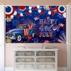 MEHOFOND Patriotic 4th of July Backdrop Happy Independence Day American