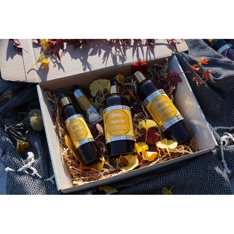 Ottoman Argan Spa Liquid Soap Royal Amber Pack of 2