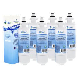 Tier1 ADQ36006101 Refrigerator Water Filter 6-pk | Replacement for LG LT700P, ADQ36006102, Kenmore 46-9690, 469690, ADQ36006101-S, WSL-3, FML-3, RFC1200A, Fridge Filter
