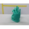Unbranded Hand Sculpture Ring Display Jewelry Jewelry Stand Teal