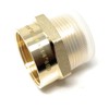 Cascada Lead-Free Brass Adapter, G Thread BSPP Male to NPT