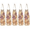Hanging Mesh Storage 5Pack Potato & Onion Bags - Large