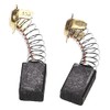 vhbw 2 x Carbon Brushes Motor Carbon Abrasive Carbon 7