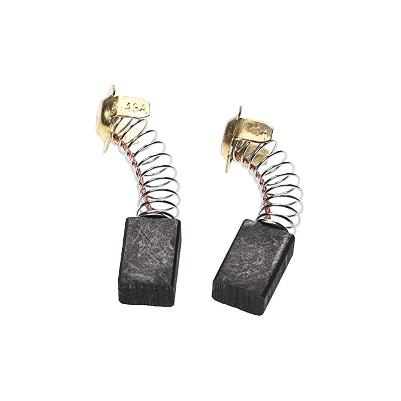 vhbw 2 x Carbon Brushes Motor Carbon Abrasive Carbon 7
