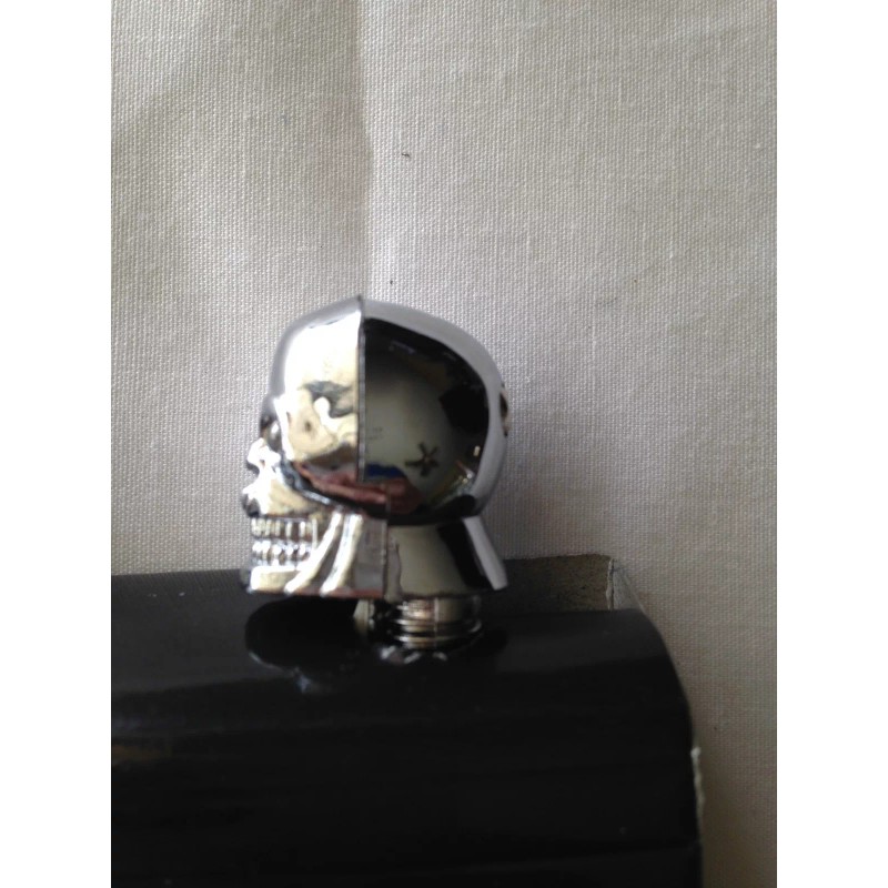 Pilot Automotive Chrome Skull Universal Windshield Washer Jet Spray Nozzle