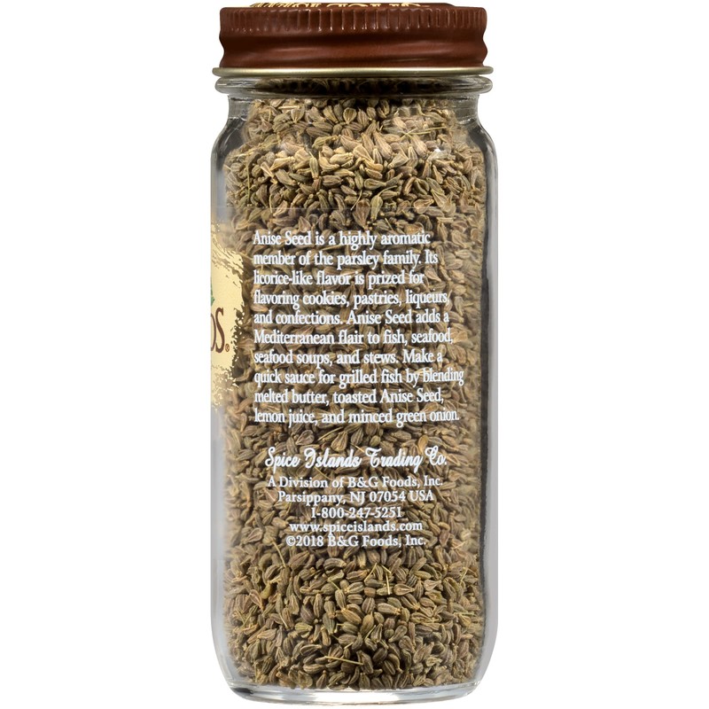 Spice Islands Whole Anise Seed, 2.3 Ounce