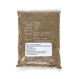 Azúcar moreno triturado japonés Okinawa, 500 g, producto de Japón