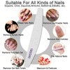 Nail File Nail Files, 180/240 Grit Nail Files for Natural