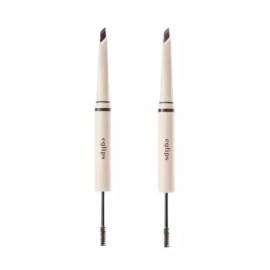 Eglips 이글립스 듀얼 아이브로 01 쿨그레이 + 02 다크브라운 Eglips Dual Eyebrow 01 Cool Gray + 02 Dark Brown
