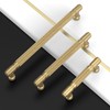 Asidrama 10 Pack 5 Inch(128mm) Champagne Bronze Cabinet Pulls Knurled
