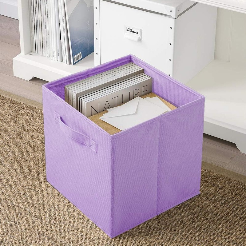 powerking Storage Box, 6 Pack Foldable Storage Cubes Storage Box