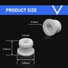 Ferianl 2PCS Transmission Shifter Cable Bushing Kit, for Ford Fusion
