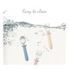 NURTUREBLOOM, Stainless Steel and BPA Free Silicone Fork and Spoon