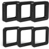 Nilight 6 Pack-Multiple Size Combination 2Inch Hitch Receiver Silencer Pad