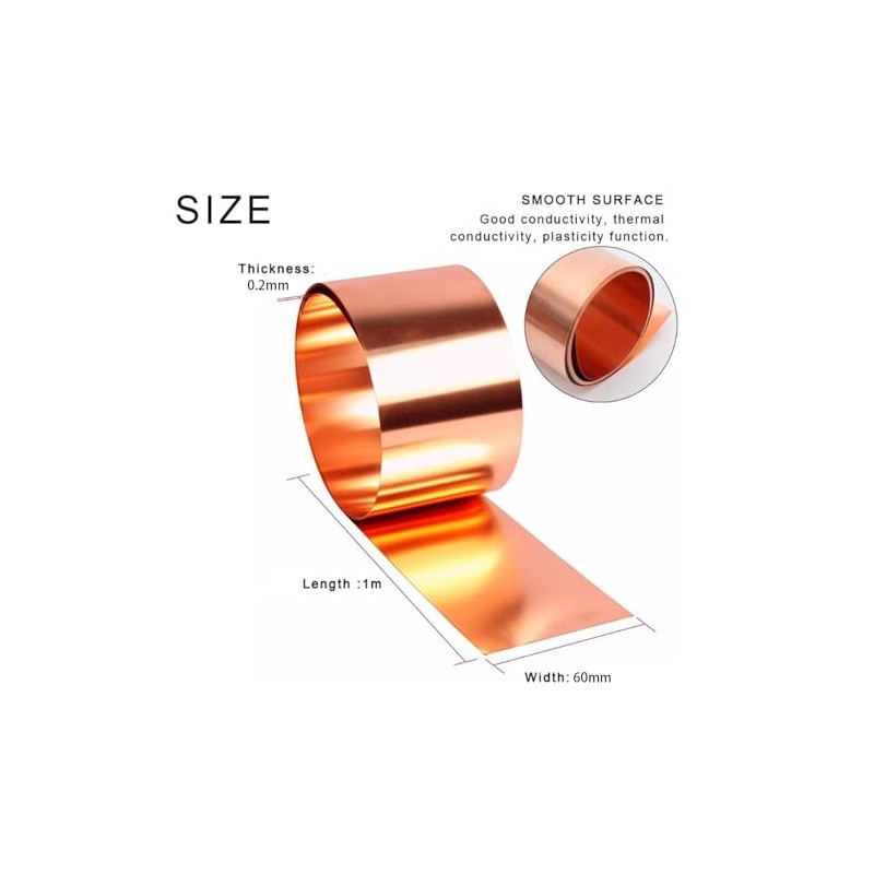 Copper Sheet Roll, Metal Foil Plate, Pure Copper Metal Sheet