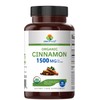 Brieofood Brieofood Organic Cinnamon 1500mg, 45 Servings, Vegetarian, Gluten Free,