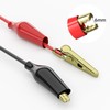 Goupchn Alligator Clips to Breadboard Male Jumper Wires Soft Flexible