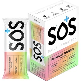 Sos Sobres Electrolitos Polvo Hydration Ors Solución Rehidratación Oral Bajo Azúcar Rápida Hecho Cetogénico Sorbete Arcoíris