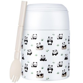 10oz Thermo for Hot Cold Food, Kids Insulated Food Jar Container with Spoon, Width Mouth Stainless Steel Leak Proof Lunch Jars for School Travel