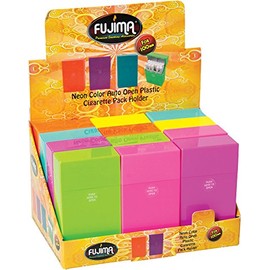 12PC Neon Color Cig Case 100mm